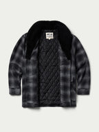 Wool Coat With Shearling Collar - Schaefer Outfitter