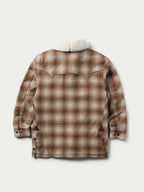 Wool Coat With Shearling Collar - Schaefer Outfitter