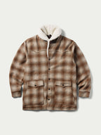 Wool Coat With Shearling Collar - Schaefer Outfitter