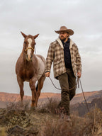 Wool Coat With Shearling Collar - Schaefer Outfitter