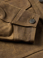 Leather Mesquite Brush Jacket - Schaefer Outfitter