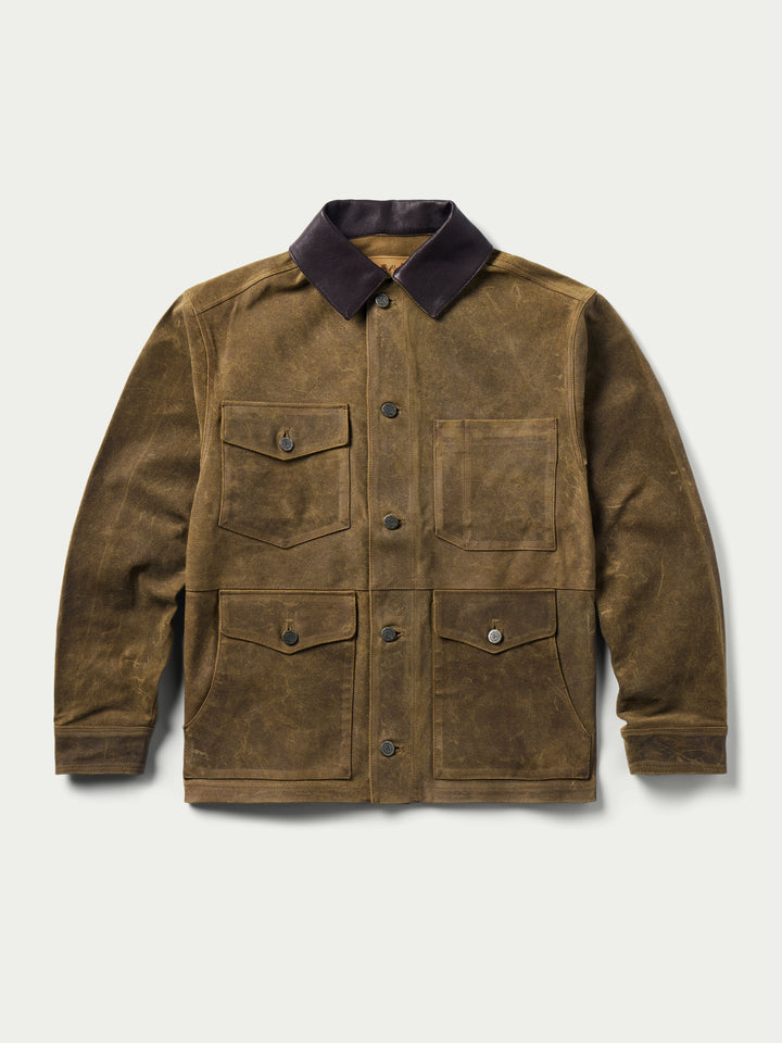 Leather Mesquite Brush Jacket