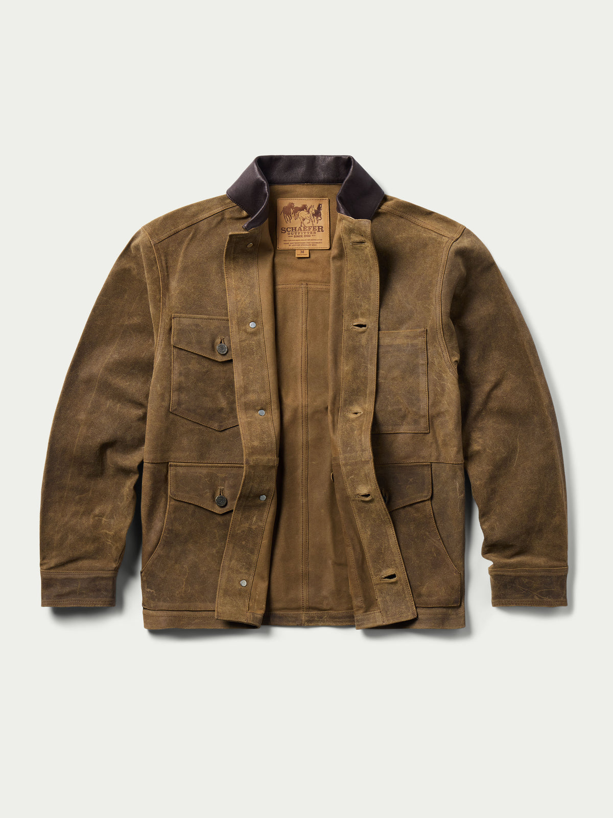 Leather Mesquite Brush Jacket - Schaefer Outfitter