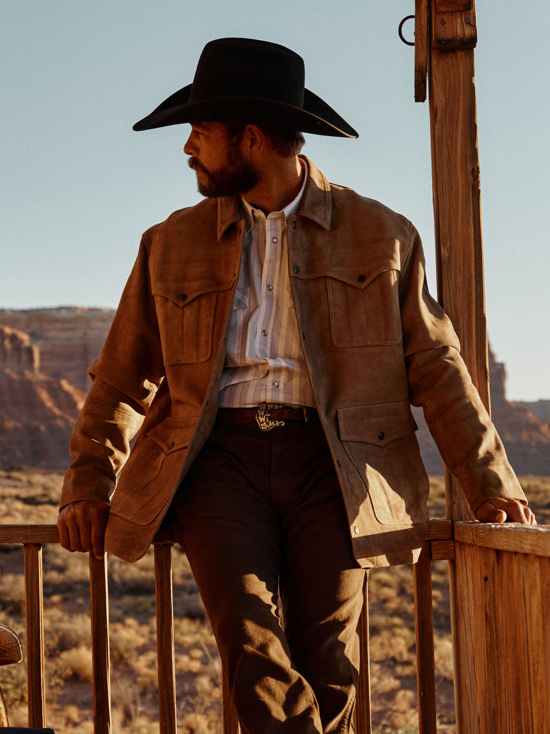 Expedition Suede Shirt Jacket