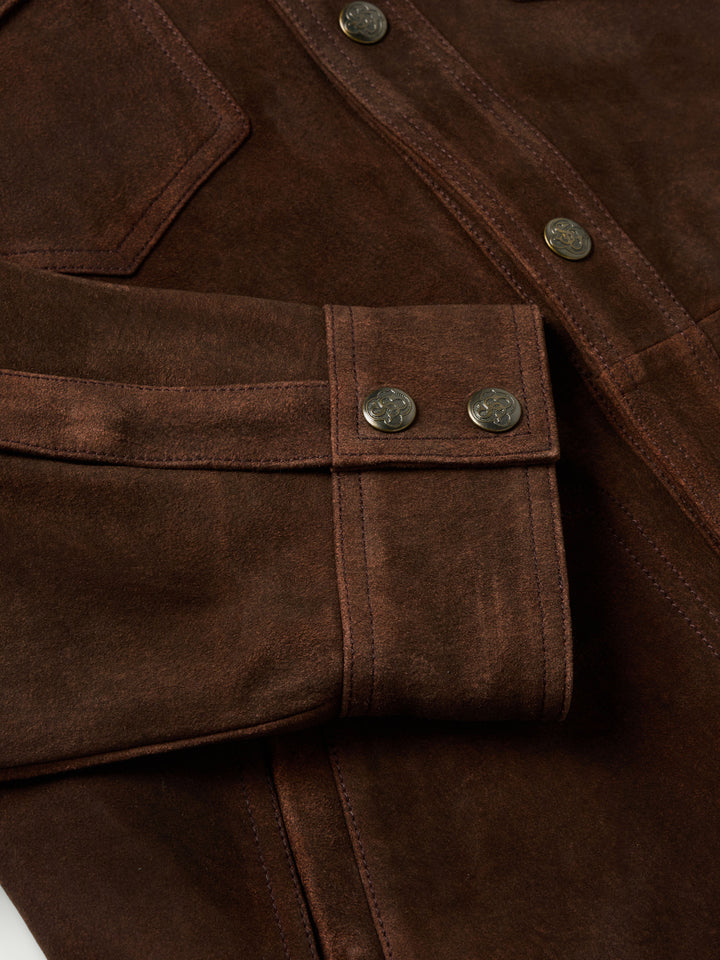 SUEDE OVERSHIRT - Schaefer Outfitter