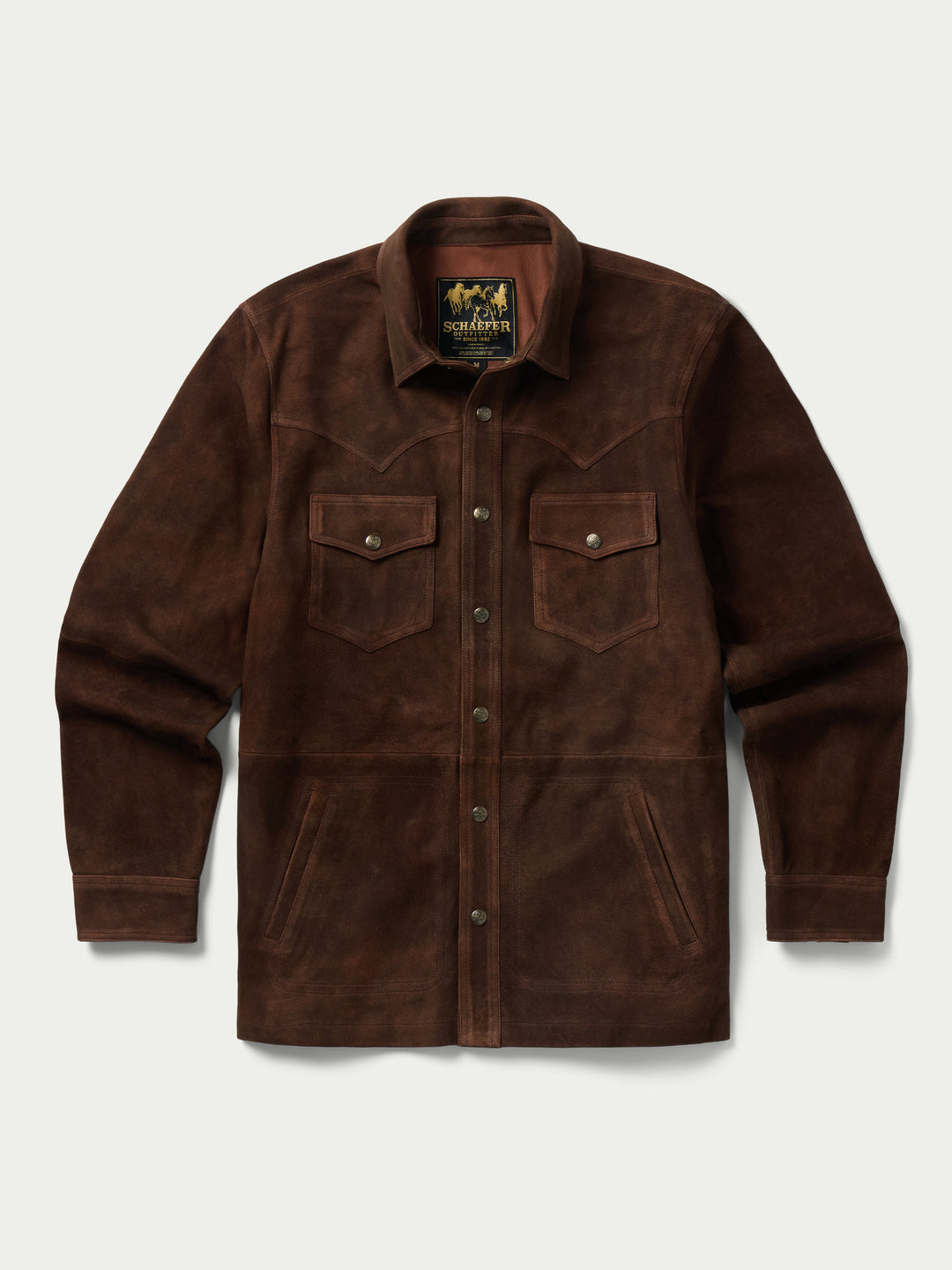 SUEDE OVERSHIRT - Schaefer Outfitter