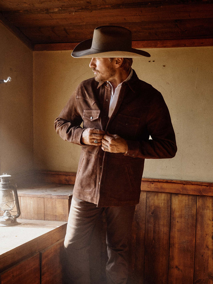 SUEDE OVERSHIRT - Schaefer Outfitter