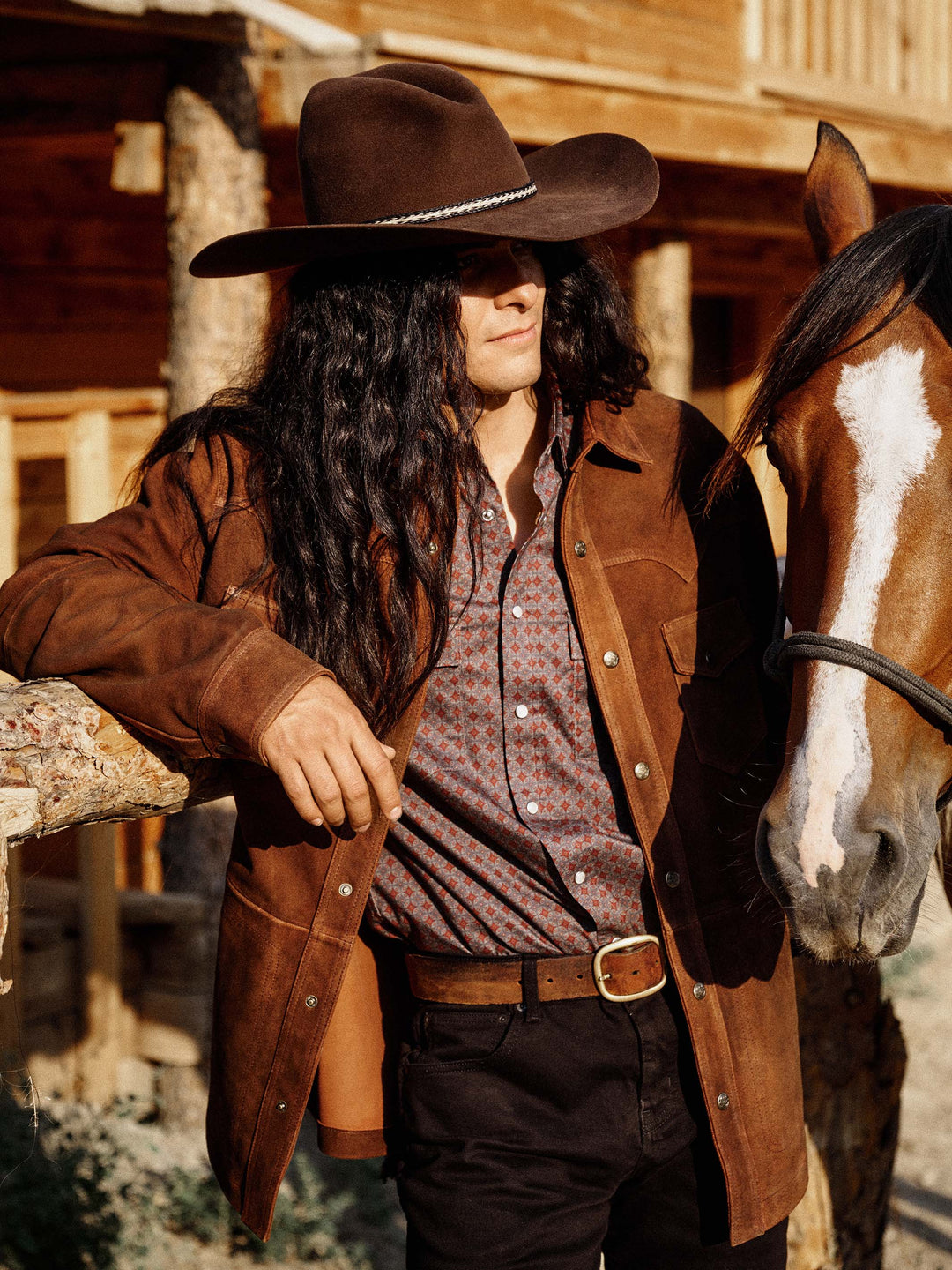 SUEDE OVERSHIRT - Schaefer Outfitter