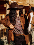 SUEDE OVERSHIRT - Schaefer Outfitter