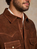 Suede Overshirt - Schaefer Outfitter
