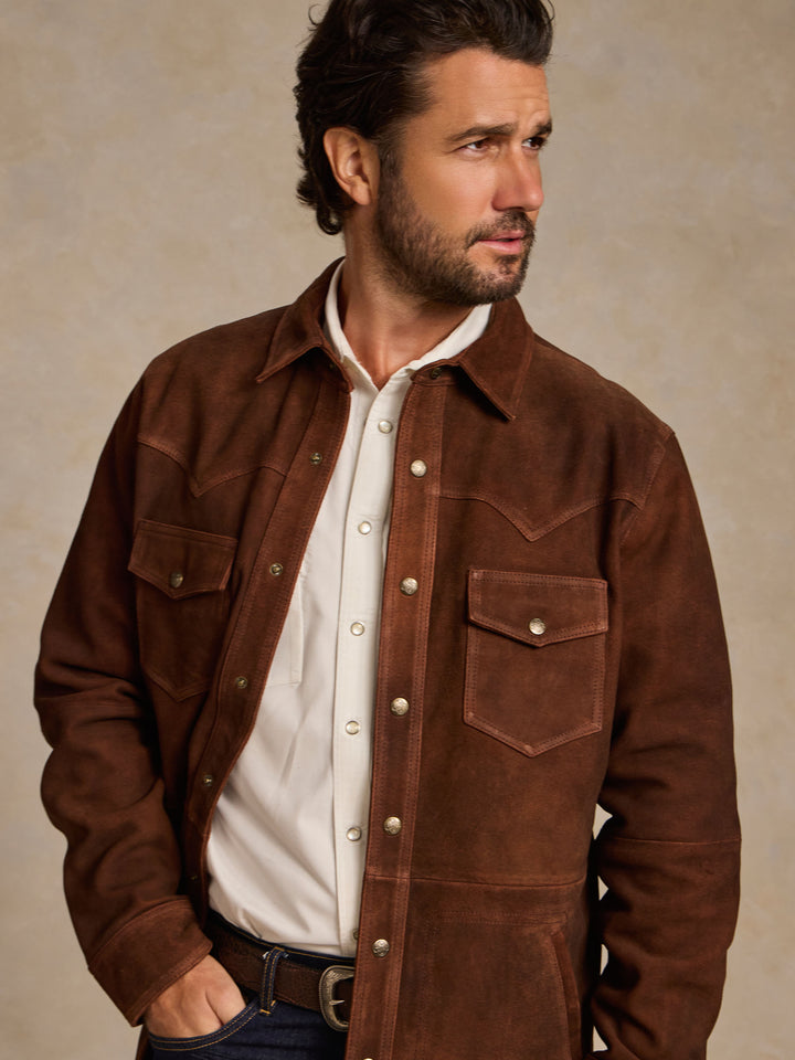 Suede Overshirt - Schaefer Outfitter