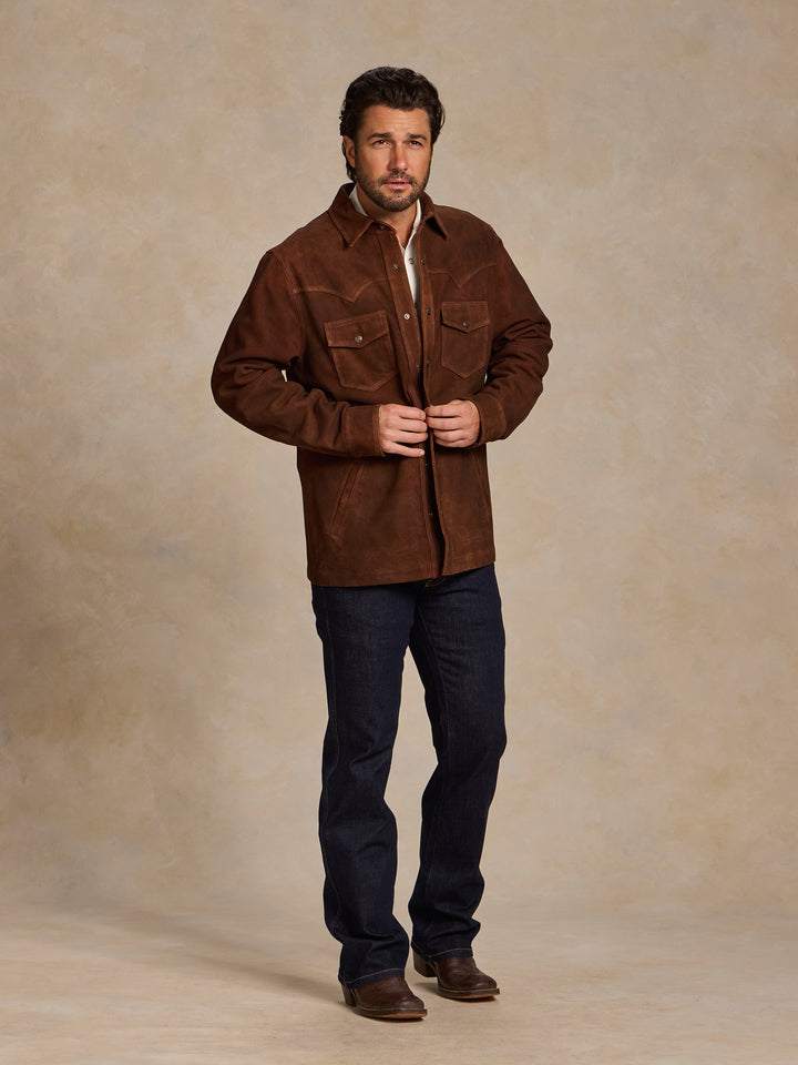 Suede Overshirt - Schaefer Outfitter