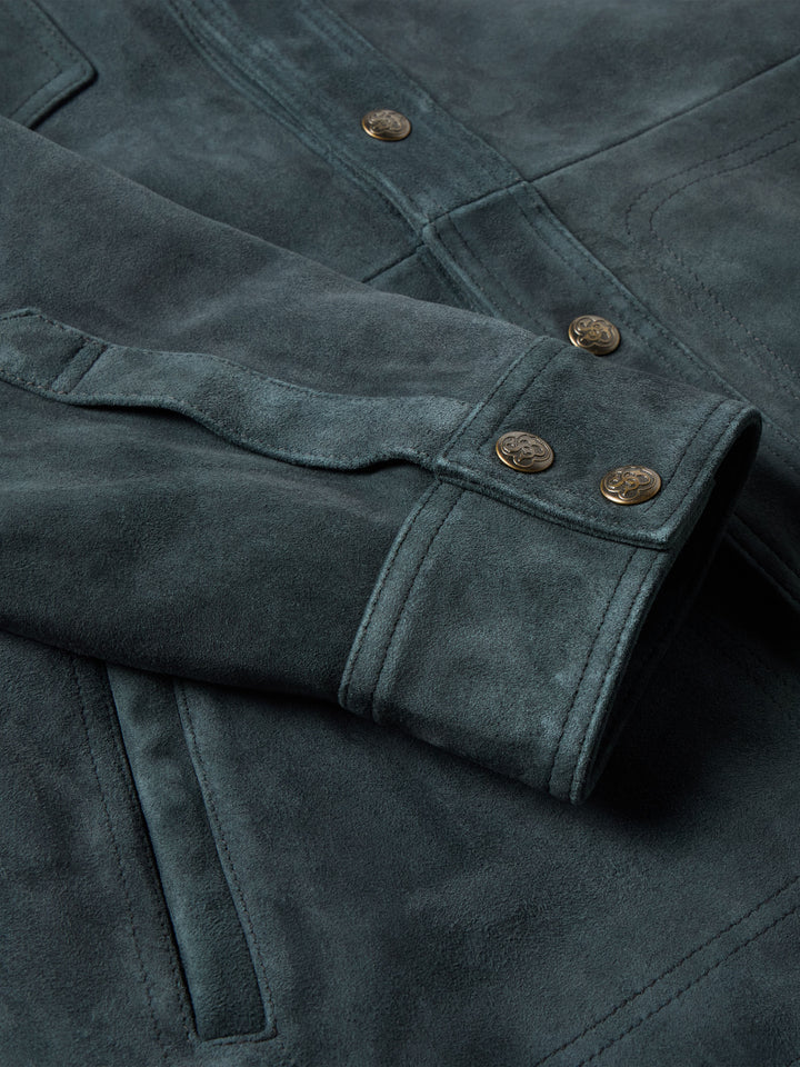 Suede Overshirt