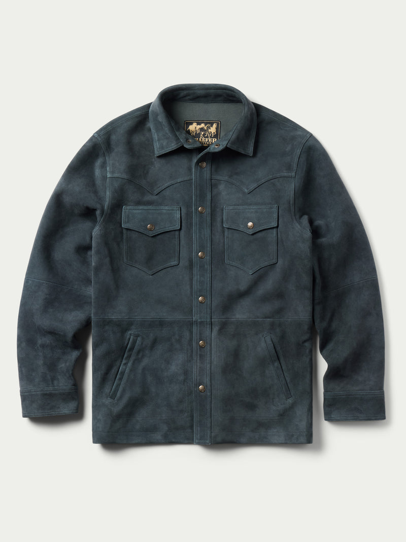 Suede Overshirt - Schaefer Outfitter