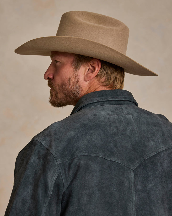 Suede Overshirt