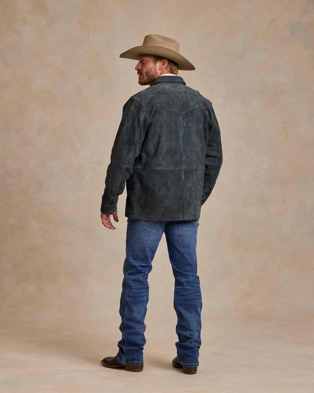 Suede Overshirt