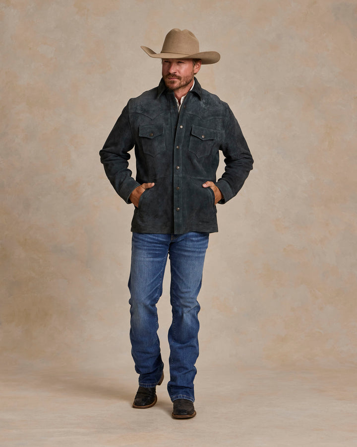 Suede Overshirt