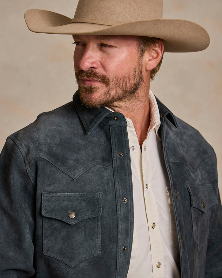 Suede Overshirt