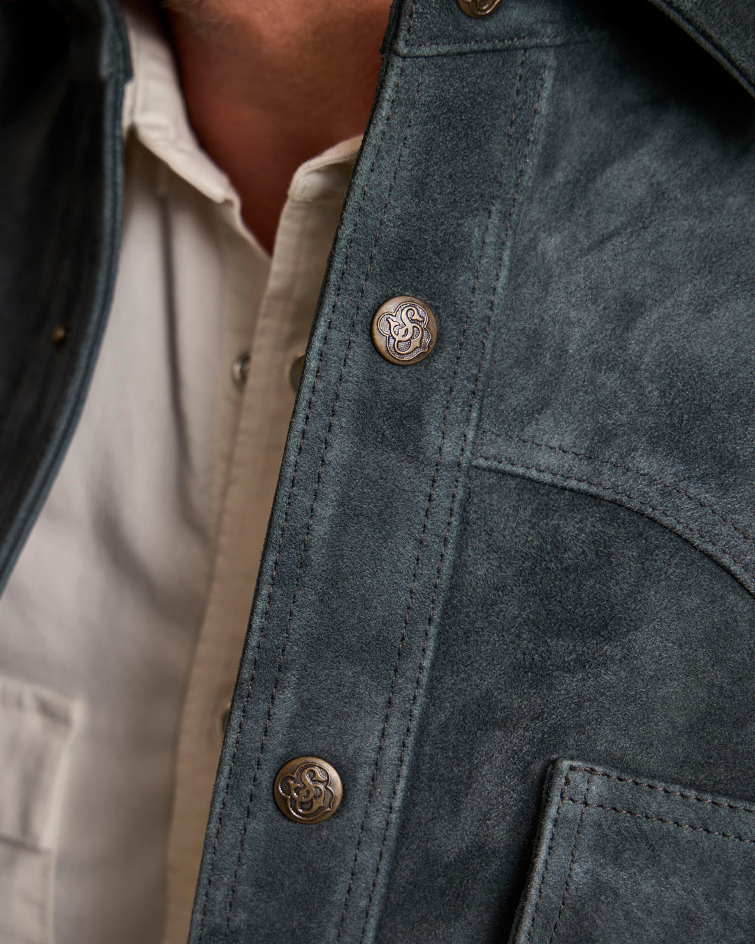 Suede Overshirt
