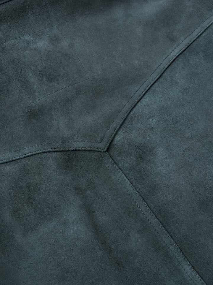 Suede Overshirt