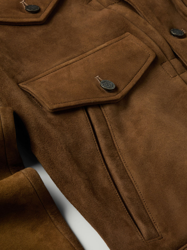 ROUGHOUT TRUCKER JACKET - Schaefer Outfitter