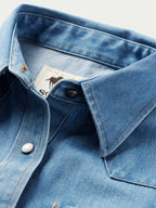 WOMENS WESTERN DENIM PEARL SNAP SHIRT - Schaefer Outfitter