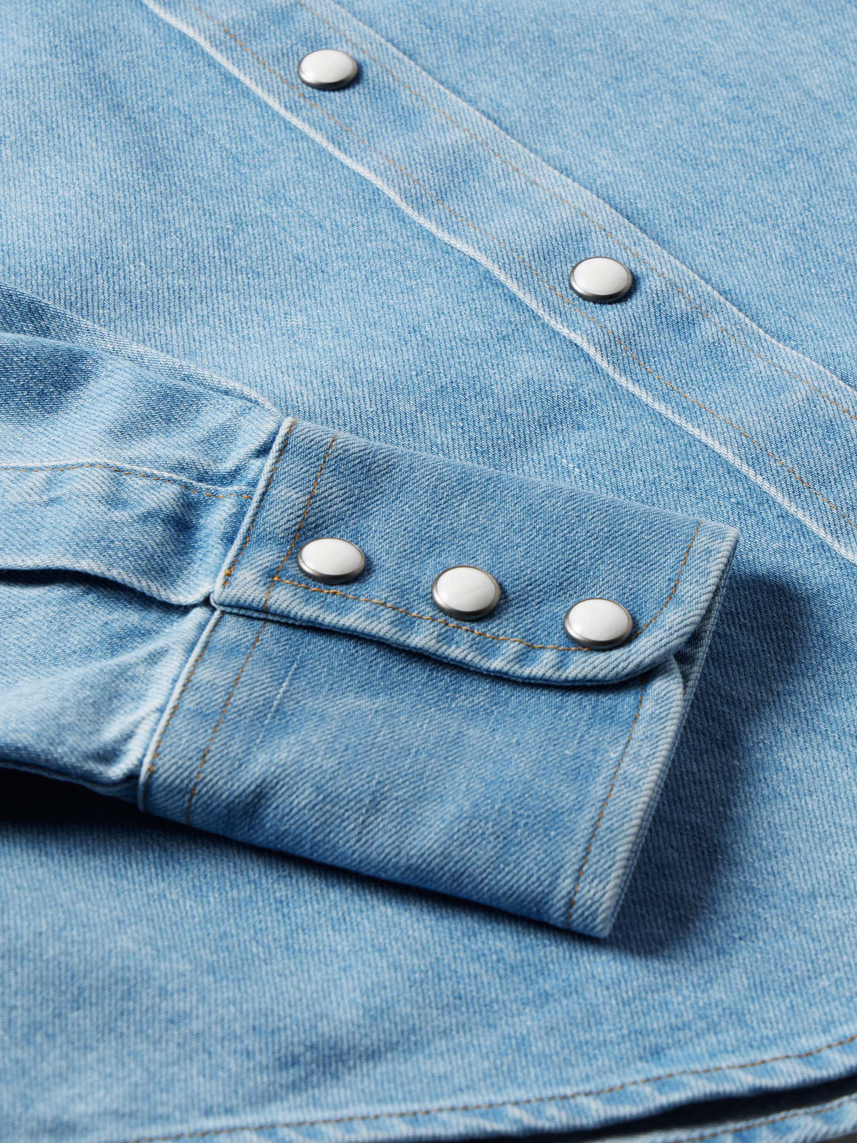 WOMENS WESTERN DENIM PEARL SNAP SHIRT - Schaefer Outfitter