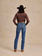 Women's Western Denim Snap Shirt - Schaefer Outfitter