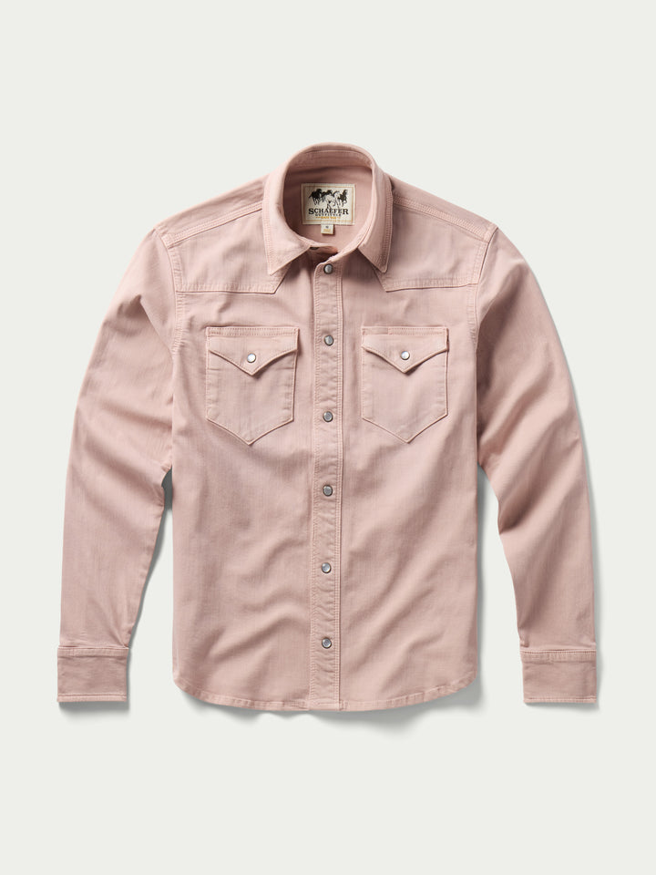 Women's Western Denim Snap Shirt