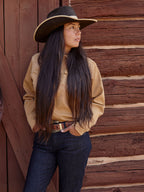Women's Western Denim Snap Shirt - Schaefer Outfitter
