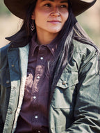 Women's Western Denim Snap Shirt - Schaefer Outfitter
