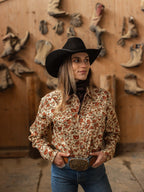 Women's Western Stretch Snap Shirt - Schaefer Outfitter