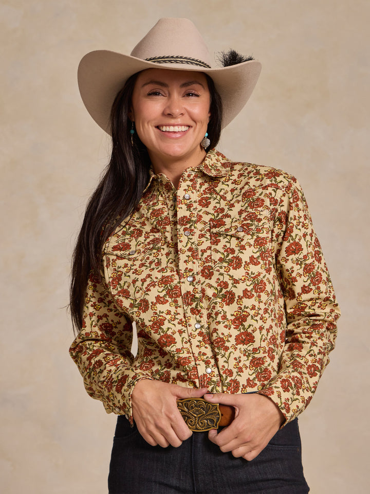 Women's Western Stretch Snap Shirt
