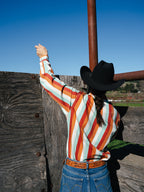 Women's Western Stretch Snap Shirt - Schaefer Outfitter