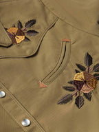 WOMENS EMBROIDERED SNAP SHIRT - Schaefer Outfitter