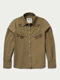 WOMENS EMBROIDERED SNAP SHIRT - Schaefer Outfitter