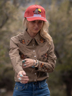 Women's Embroidered Snap Shirt - Schaefer Outfitter