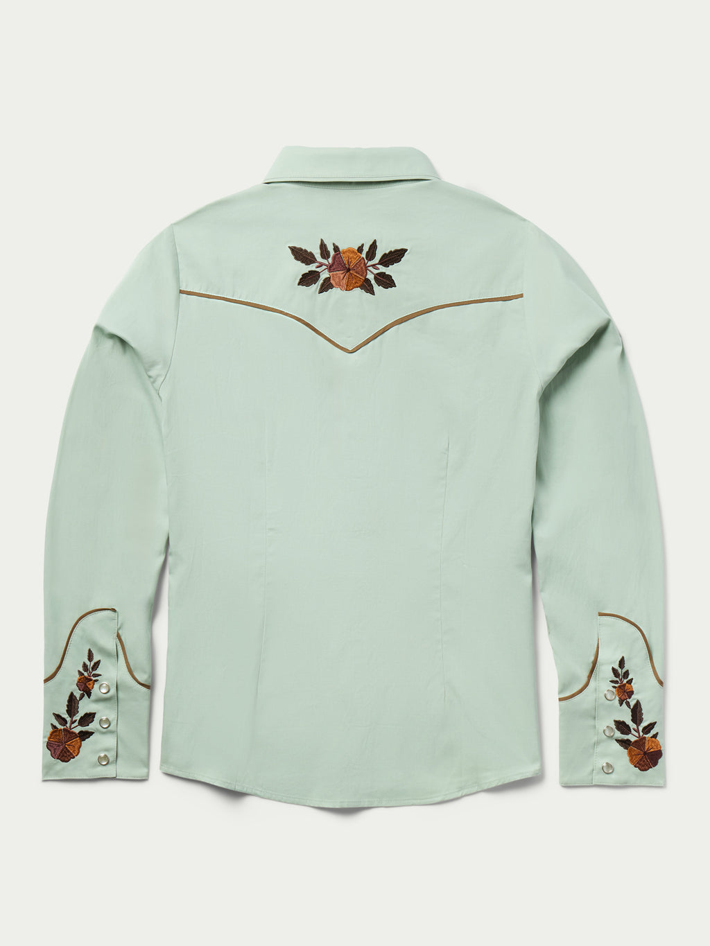 WOMENS EMBROIDERED SNAP SHIRT - Schaefer Outfitter