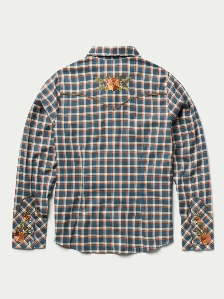 WOMENS EMBROIDERED SNAP SHIRT - Schaefer Outfitter