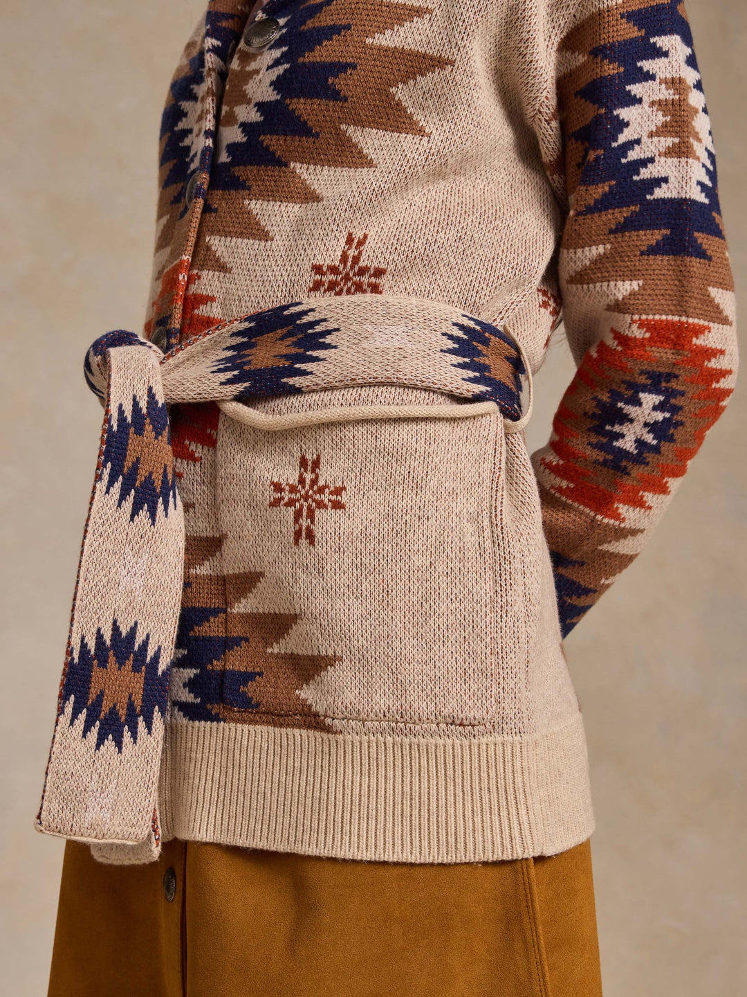 Women's Belted Sweater - Schaefer Outfitter