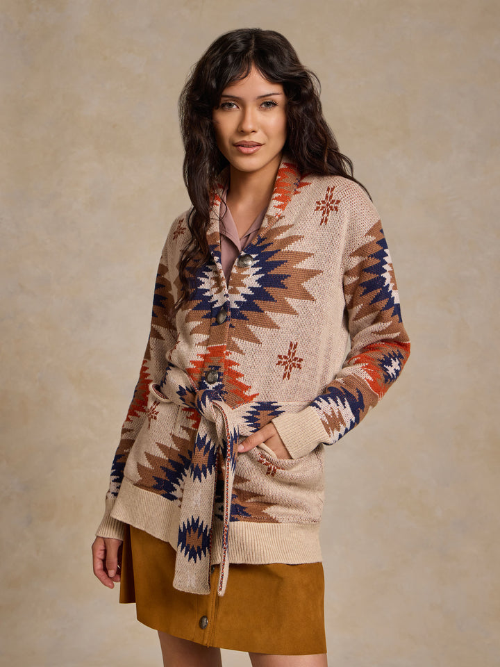 Women's Belted Sweater - Schaefer Outfitter