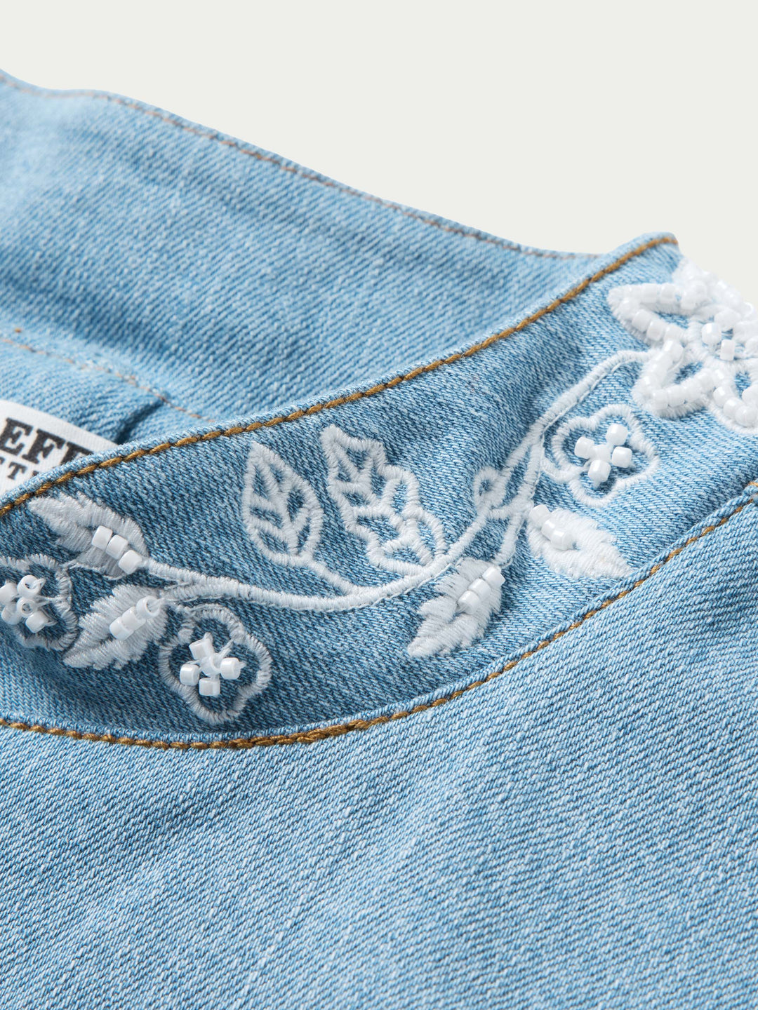 QUEEN OF THE RODEO BEADED DENIM JACKET - Schaefer Outfitter