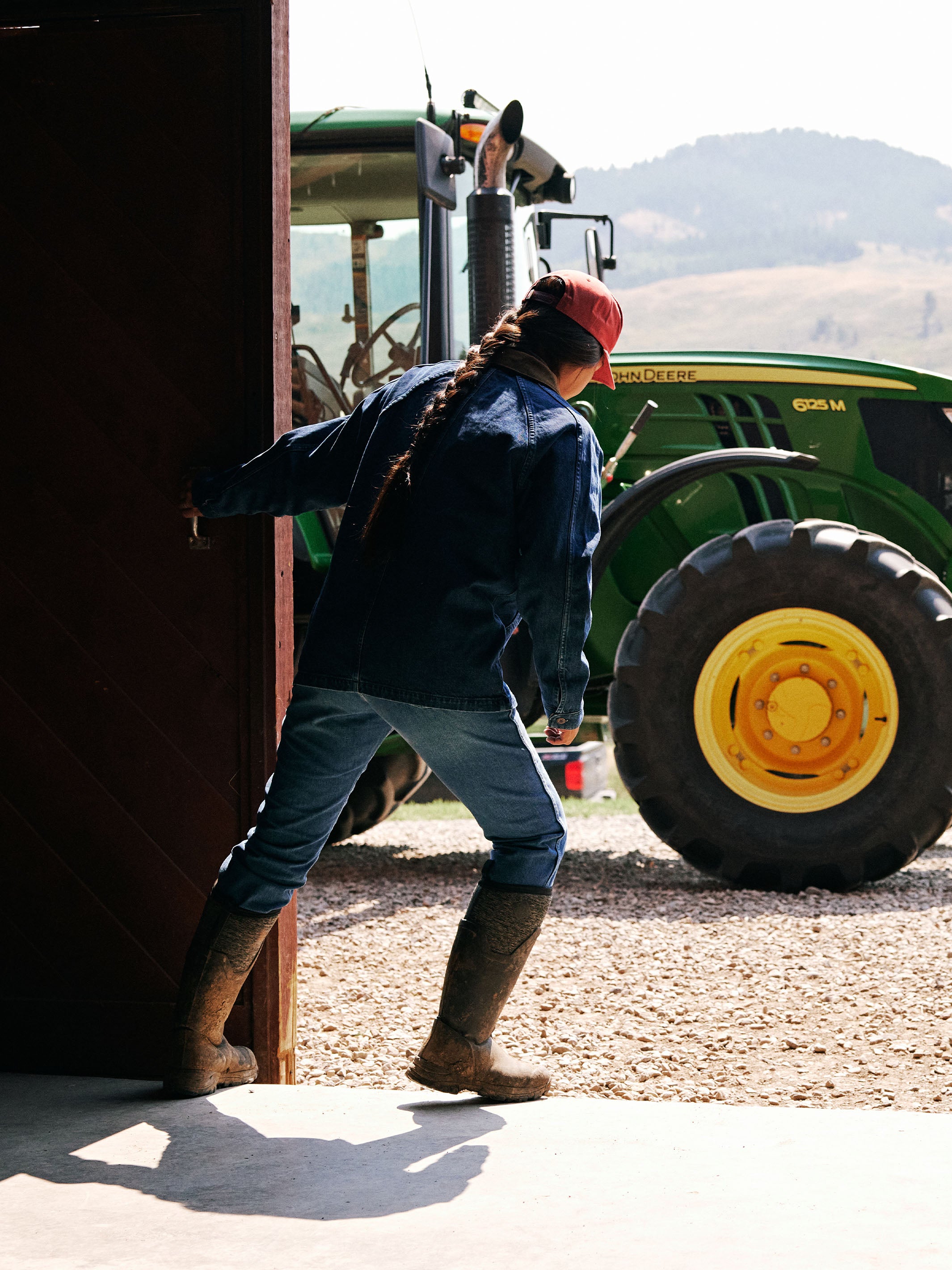Women's Denim Chore Coat | Schaefer Outfitter