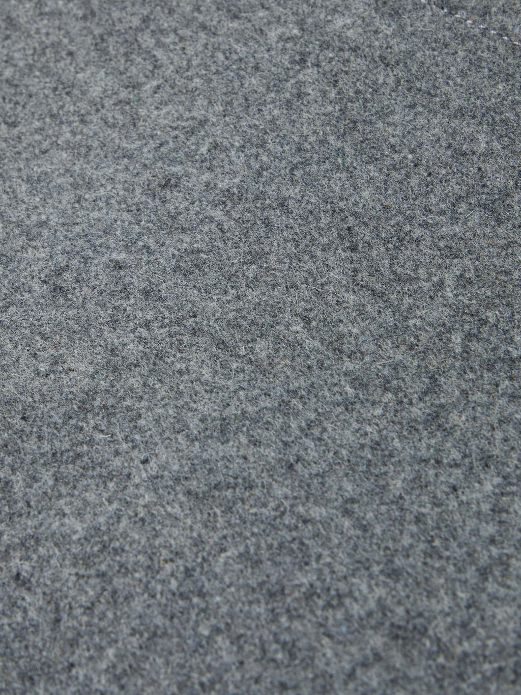 Heather gray wool fabric texture close-up
