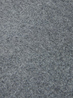 Heather gray wool fabric texture close-up