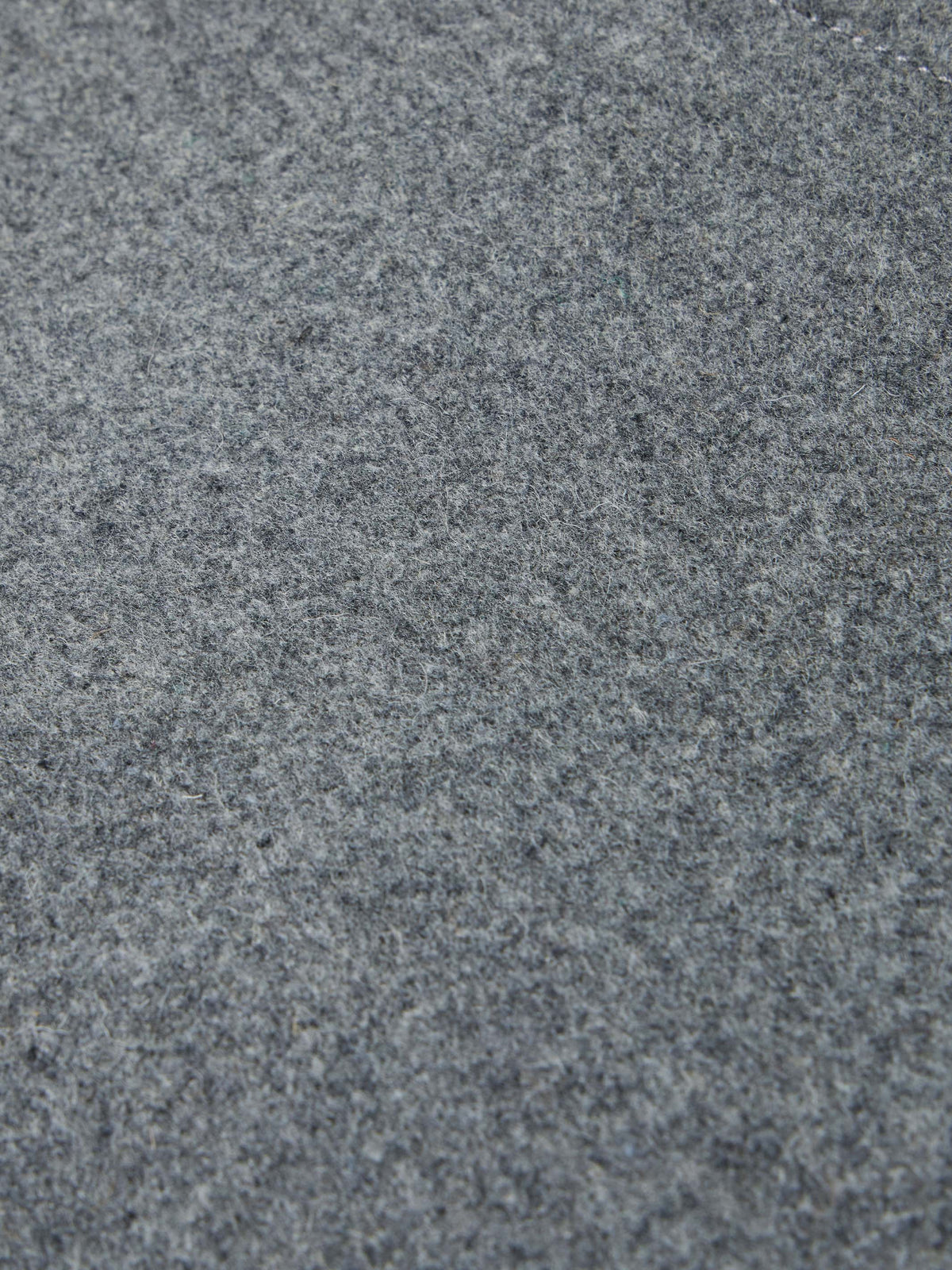 Heather gray wool fabric texture close-up