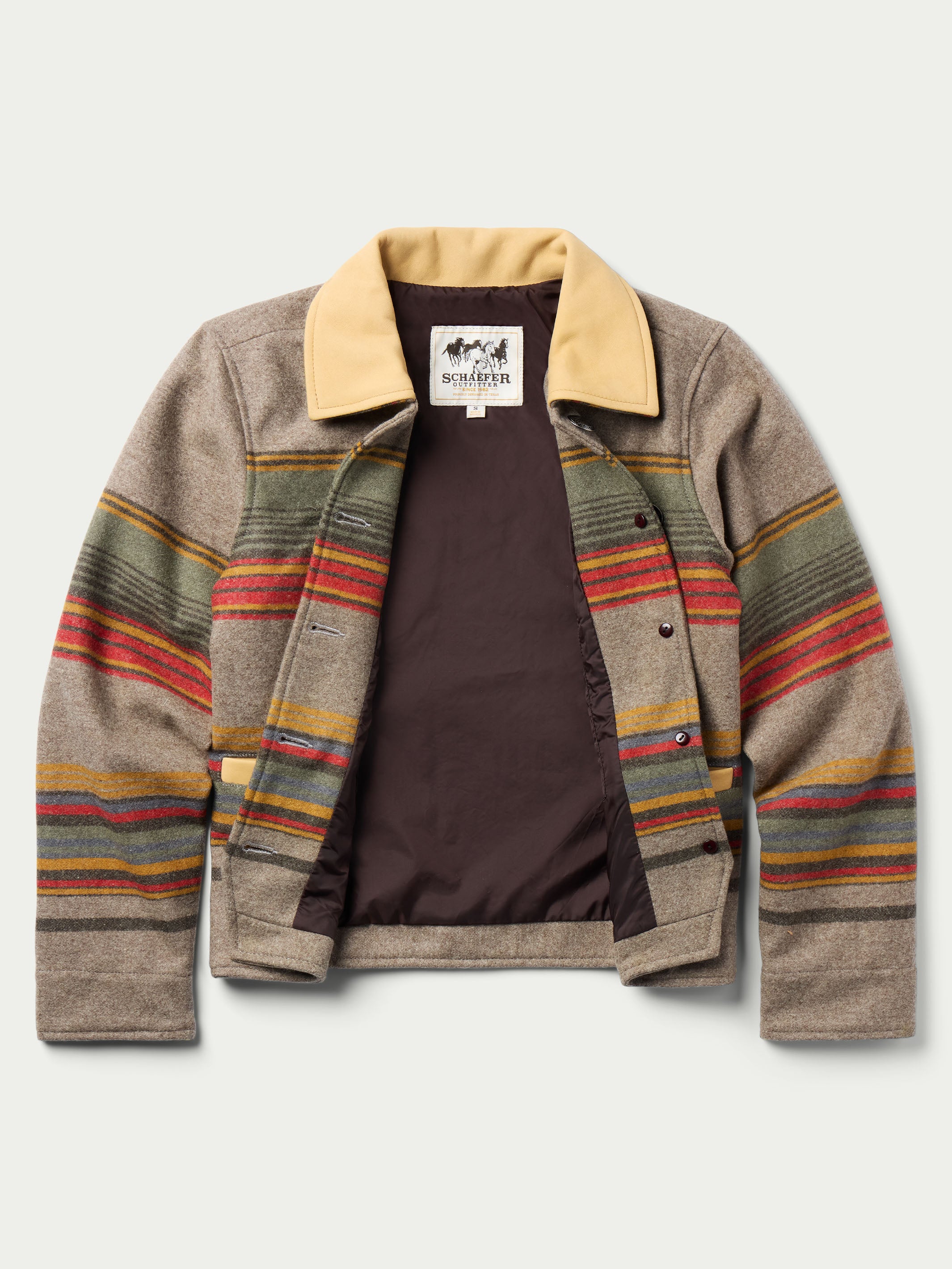 Women's Las Cruces Jacket With Leather Collar– Schaefer Outfitter