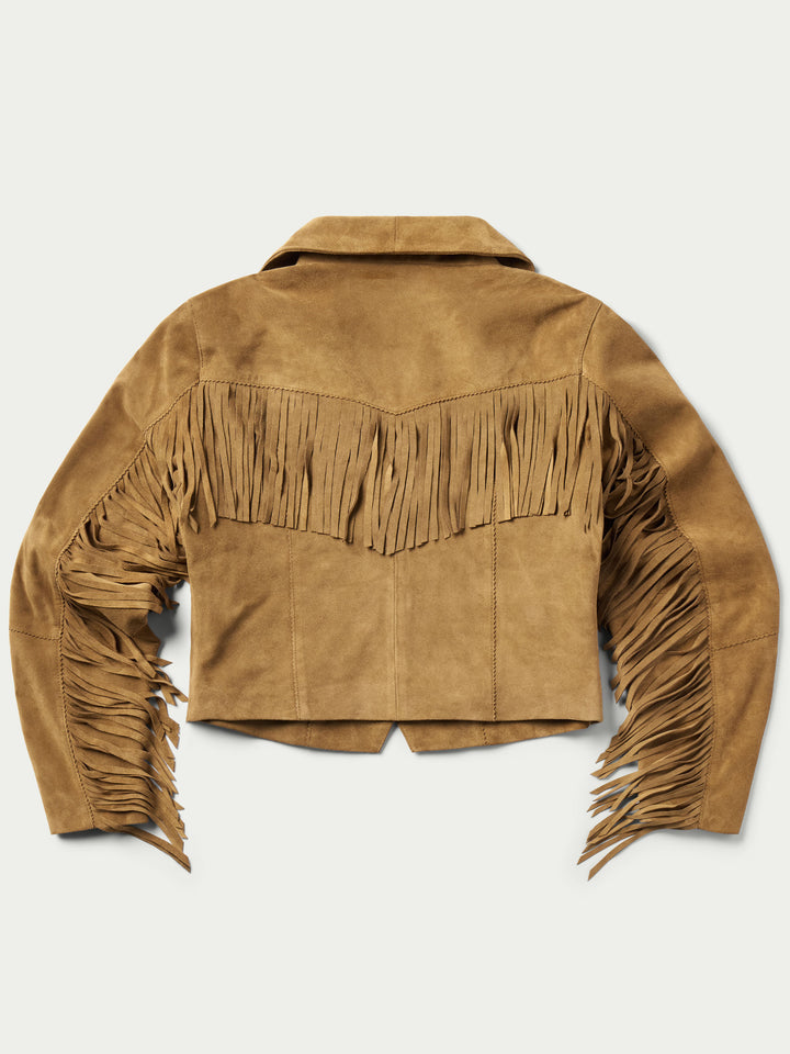 Women's Suede Fringe Jacket