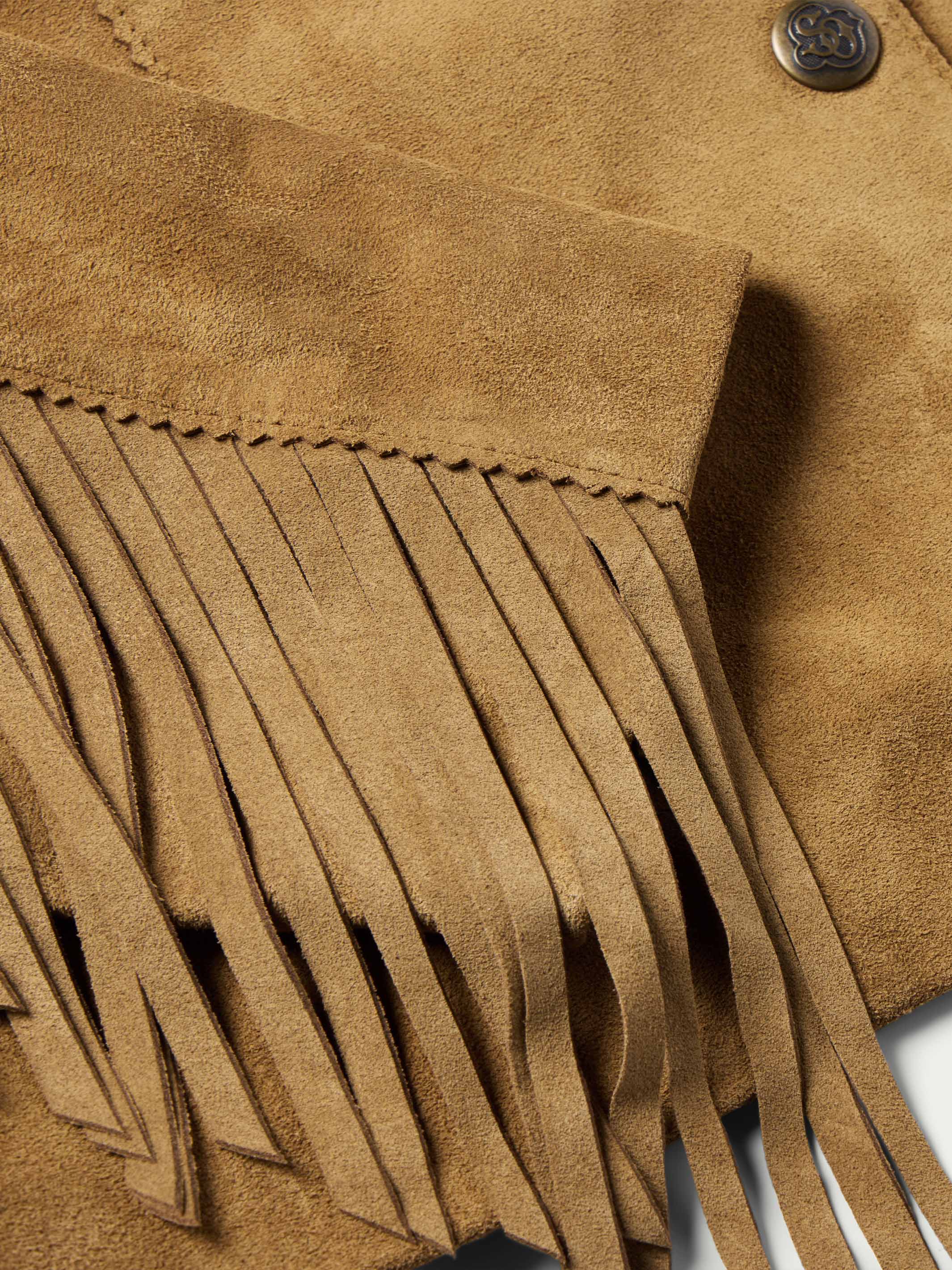 Women's Suede Fringe Jacket | Schaefer Outfitter
