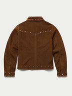 WOMEN'S STUDDED SUEDE JACKET - Schaefer Outfitter